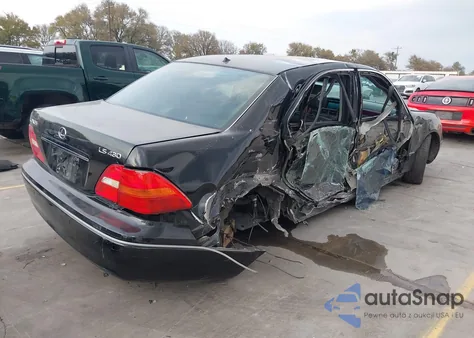 2001 Lexus Ls 430 из США, поврежденный, VIN JTHBN30F110036909